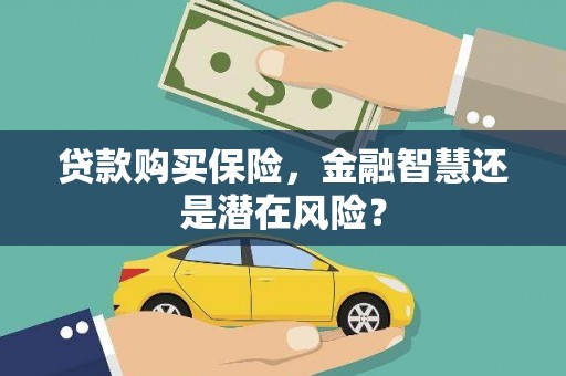 怀化贷款购买保险，金融智慧还是潜在风险？