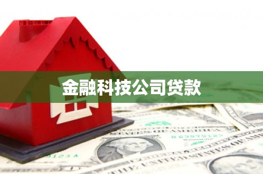 怀化金融科技公司贷款