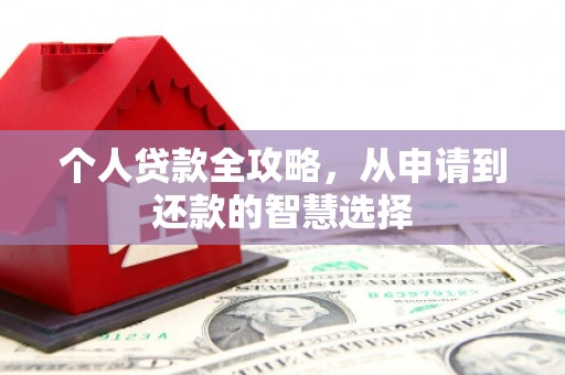 怀化个人贷款全攻略，从申请到还款的智慧选择