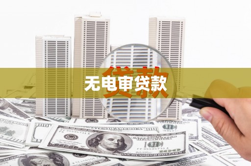 怀化无电审贷款