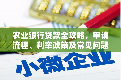 怀化农业银行贷款全攻略，申请流程、利率政策及常见问题解析