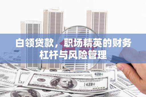 怀化白领贷款，职场精英的财务杠杆与风险管理
