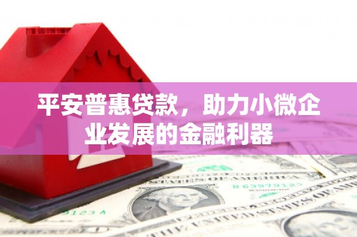 怀化平安普惠贷款，助力小微企业发展的金融利器