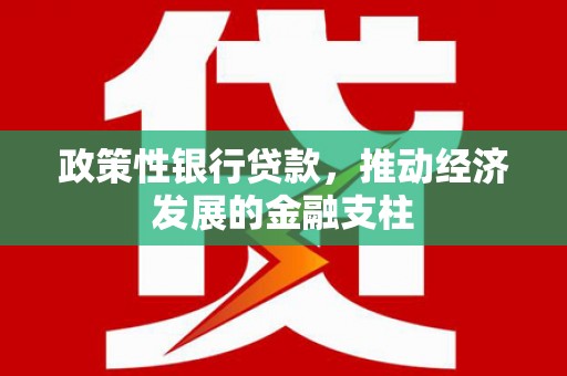 怀化政策性银行贷款，推动经济发展的金融支柱