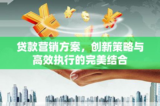 怀化贷款营销方案，创新策略与高效执行的完美结合