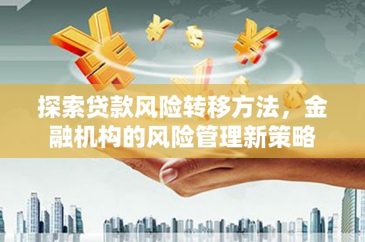 怀化探索贷款风险转移方法，金融机构的风险管理新策略
