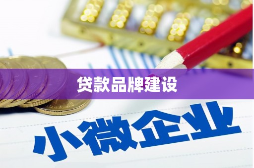怀化贷款品牌建设