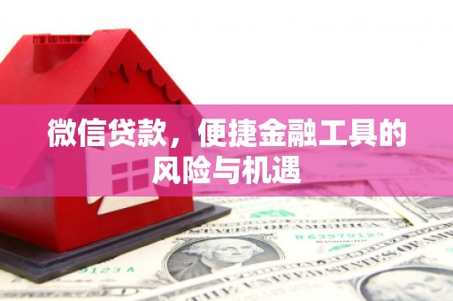 怀化微信贷款，便捷金融工具的风险与机遇