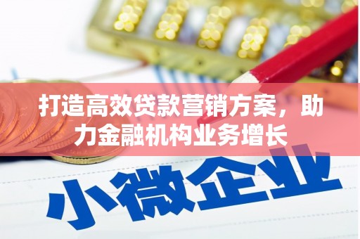 怀化打造高效贷款营销方案，助力金融机构业务增长