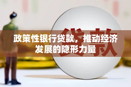 怀化政策性银行贷款，推动经济发展的隐形力量