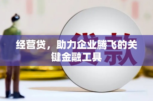 怀化经营贷，助力企业腾飞的关键金融工具