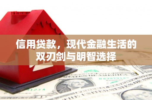 怀化信用贷款，现代金融生活的双刃剑与明智选择