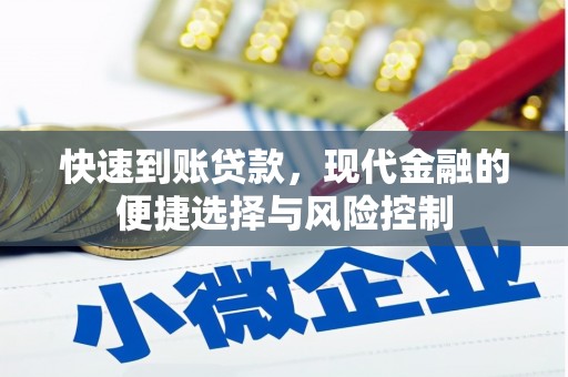 怀化快速到账贷款，现代金融的便捷选择与风险控制