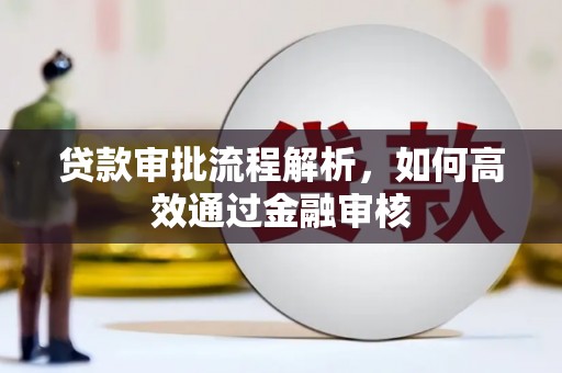 怀化贷款审批流程解析，如何高效通过金融审核