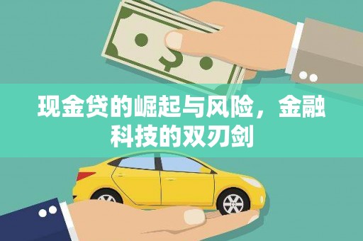 怀化现金贷的崛起与风险，金融科技的双刃剑