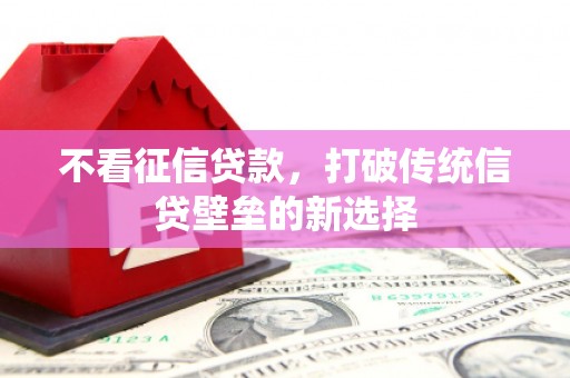 怀化不看征信贷款，打破传统信贷壁垒的新选择