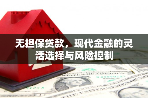 怀化无担保贷款，现代金融的灵活选择与风险控制