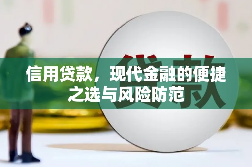 怀化信用贷款，现代金融的便捷之选与风险防范