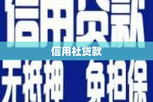 怀化信用社贷款