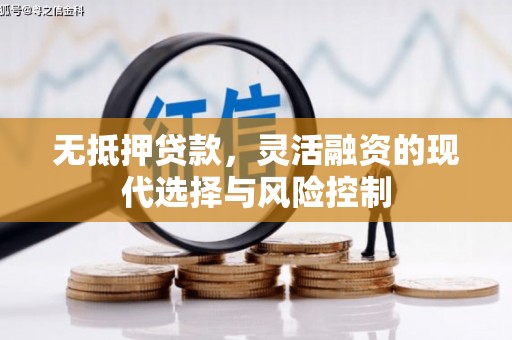 怀化无抵押贷款，灵活融资的现代选择与风险控制