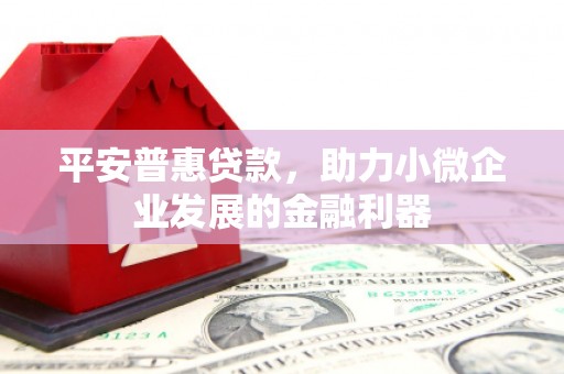 怀化平安普惠贷款，助力小微企业发展的金融利器