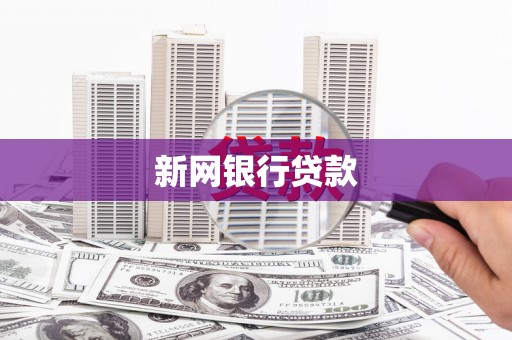 怀化新网银行贷款