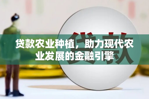 怀化贷款农业种植，助力现代农业发展的金融引擎