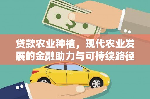 怀化贷款农业种植，现代农业发展的金融助力与可持续路径