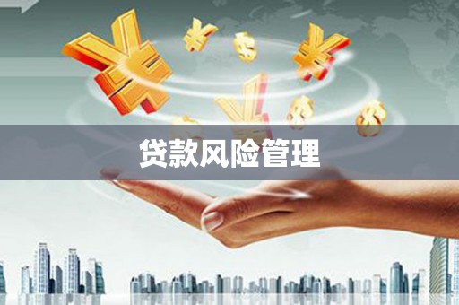 怀化贷款风险管理