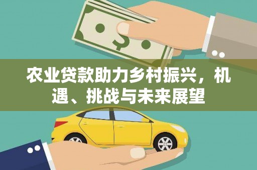 怀化农业贷款助力乡村振兴，机遇、挑战与未来展望