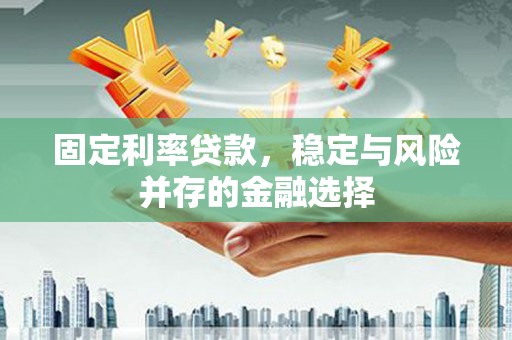 怀化固定利率贷款，稳定与风险并存的金融选择