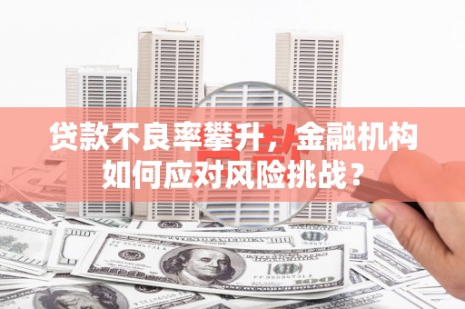 怀化贷款不良率攀升，金融机构如何应对风险挑战？