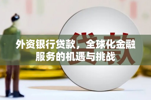 怀化外资银行贷款，全球化金融服务的机遇与挑战
