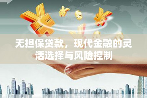 怀化无担保贷款，现代金融的灵活选择与风险控制