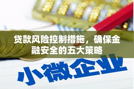 怀化贷款风险控制措施，确保金融安全的五大策略