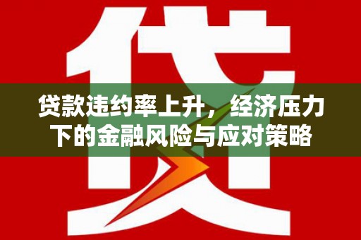 怀化贷款违约率上升，经济压力下的金融风险与应对策略