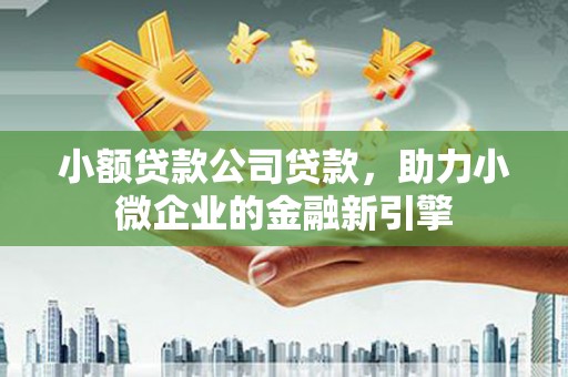 怀化小额贷款公司贷款，助力小微企业的金融新引擎