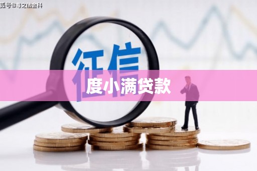 怀化度小满贷款