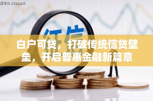 怀化白户可贷，打破传统信贷壁垒，开启普惠金融新篇章