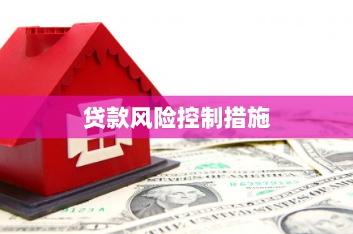 怀化贷款风险控制措施