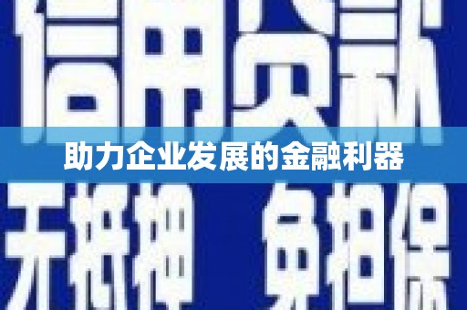 怀化助力企业发展的金融利器
