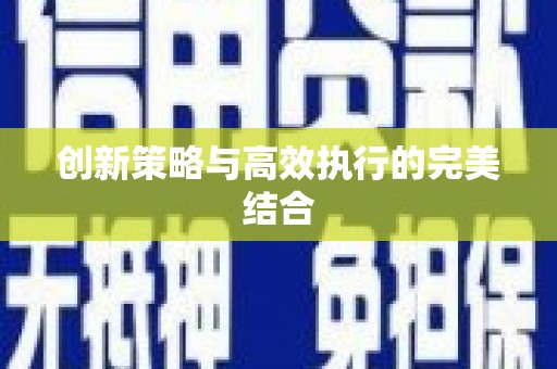 怀化创新策略与高效执行的完美结合