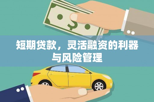 怀化短期贷款，灵活融资的利器与风险管理