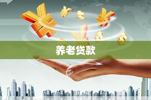 怀化养老贷款