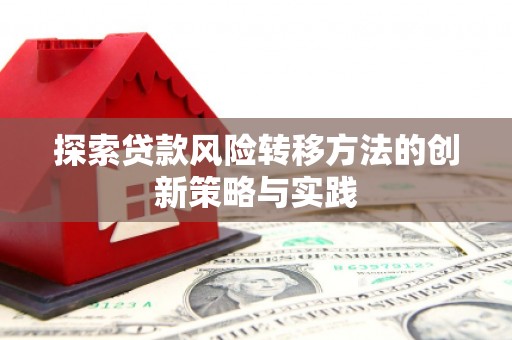怀化探索贷款风险转移方法的创新策略与实践